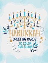 Hanukkah Greeting Cards To Color And Share