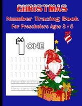 Christmas Number Tracing Book