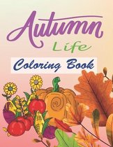 Autumn Life Coloring Book