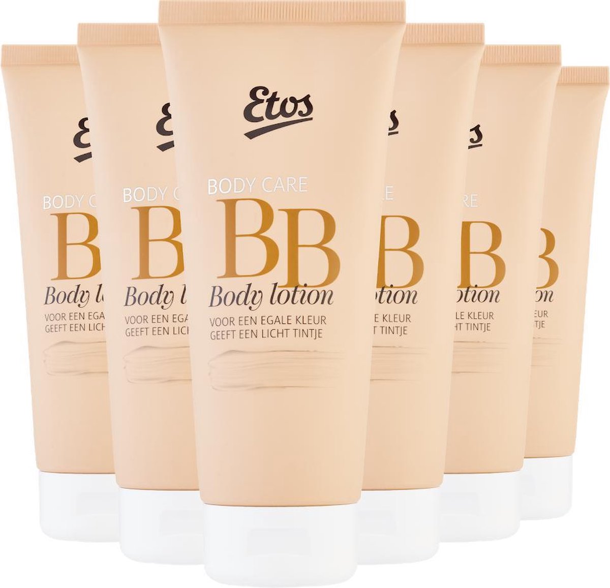 Etos Bodylotion Body Care - Hydraterend, lichtgetinte lotion- 6 x 200 ml