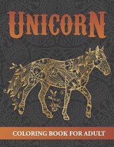 unicorn coloring book for adult