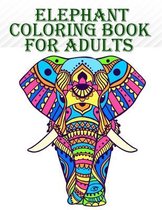 Elephant Coloring Book for Adults