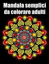 Mandala semplici da colorare adulti