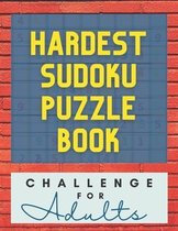 Hardest Sudoku Puzzle Book Challenge For Adults