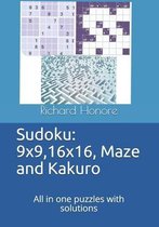 Sudoku: 9x9,16x16, Maze and Kakuro