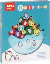 Apli Kids Jeu d'équilibrage en bois Pingouins
