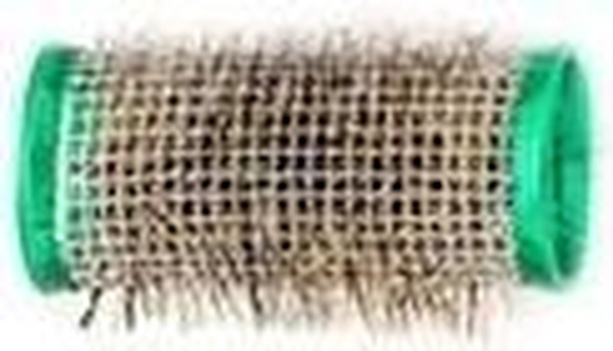 Sibel Accessoire Hair Watergolfrollers Metaal 32mm Groen