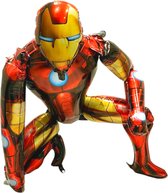 Iron Man Ballon - Marvel - Avengers - 3D - XL Groot - 63 x 55 cm - Ballonnen Verjaardag - Ballon Film