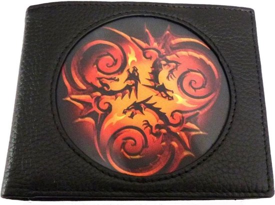 Anne Stokes portemonnee met 3D afbeelding Tribal Dragon Age of Dragons