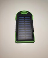 5000mAh waterdicht / schokbestendig / Dropproof Emergency Power Solar Charger voor iPhone / Galaxy / Sony / HTC / LG (geel)