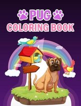 Pug Coloring Book