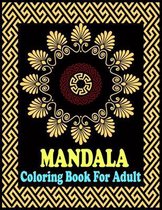 Mandala coloring Book For adult