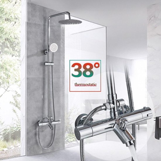 Product giant - Ensemble de douche robinet thermostatique - Ensemble de  douche avec... | bol.com