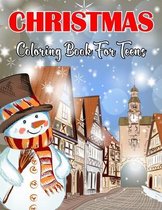 Christmas Coloring Book For Teens