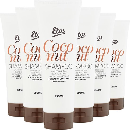 Shampoo Kokos tegen droog en beschadigd haar x 250 ml | bol.com