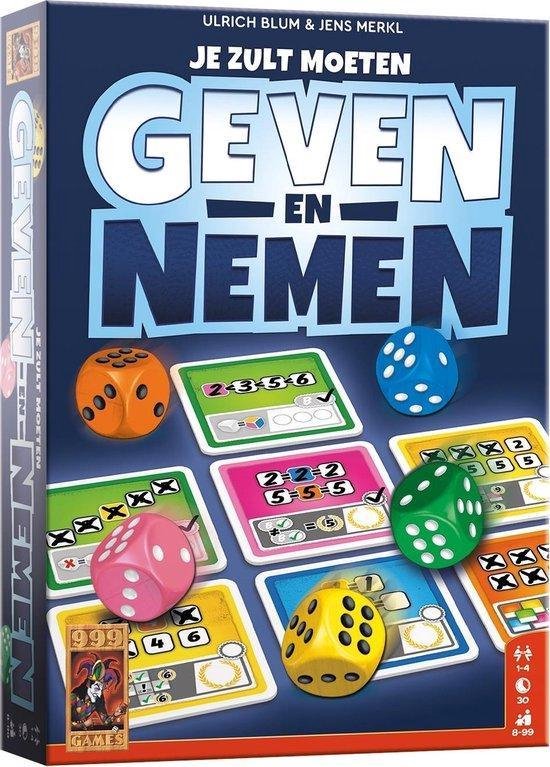 Afbeelding van het spel Geven en Nemen - Dobbelspel - 999 Games