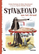 Stinkhond - Stinkhond aan het strand