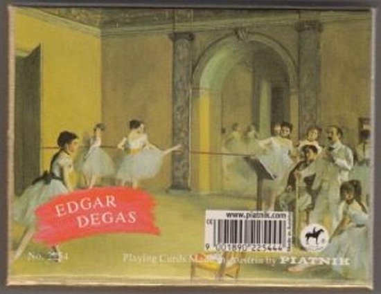 Afbeelding van het spel Luxe speelkaarten Ballet Edgar Degas  Piatnik