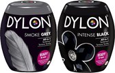 Dylon Textielverf - Smoke Grey + Intense Black - 2x Pods - 350g
