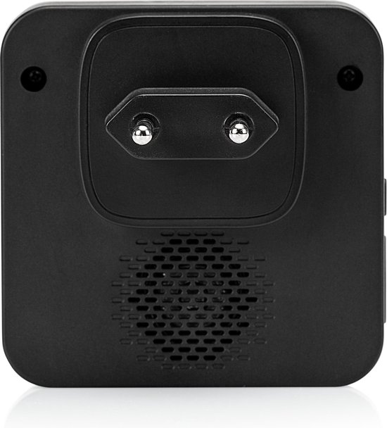 SEC24 DB706B Draadloze Deurbel set met 2 Ontvangers zwart - Regelbaar Volume - 52x Melodie - Knipper LED - Zwart — afbeelding 5