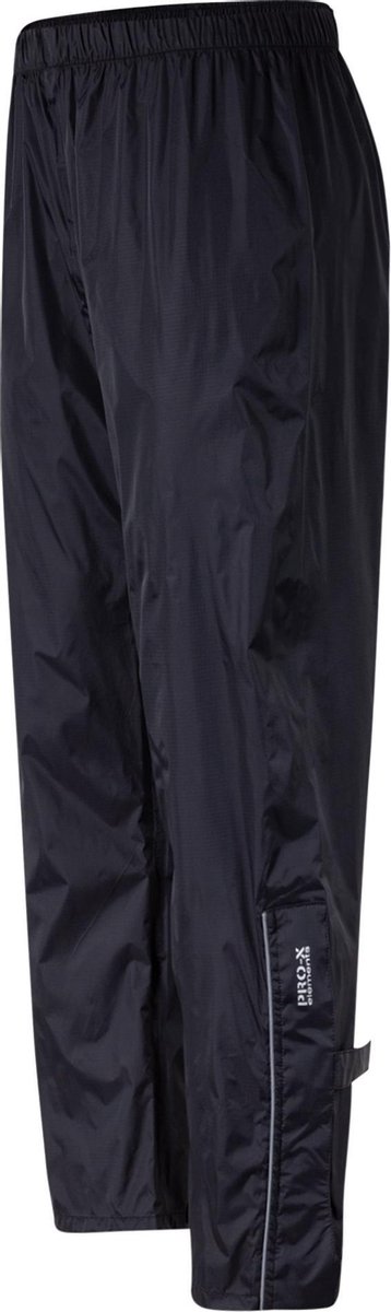 Pro-X Elements Extra Korte Regenbroek Tramps Polyamide 3XL Zwart