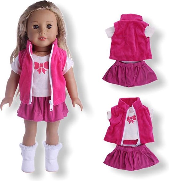 Annabel etc 17" poupée habits poupée comme Baby Born Vêtements Fox pour 45 cm 