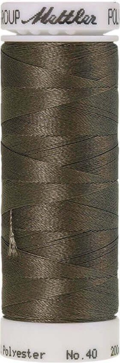 AMANN POLYSHEEN NAAI-BORDUURGAREN, COL-0776 BRUIN, 200M, PER STUK.
