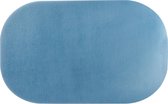 Atmosphera Nina Placemat set van 4 €“ Blauw - Soft €“ 44 x 28 cm - Onderleggers