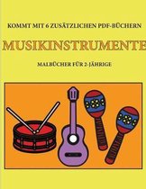 Malbucher fur 2-Jahrige (Musikinstrumente)