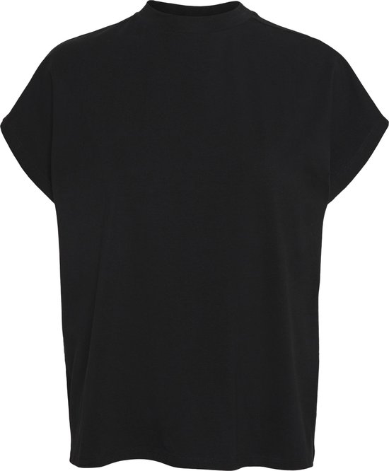 Noisy may T-shirt Nmhailey S/l Top Bg Noos 27015305 Black Dames Maat - L