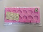 MJ GOODS-  Lolly mal- Lollipop- DIY candy snoep-chocolade vorm- silicone-