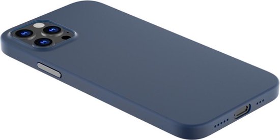 Purity Ultra Dun Backcover Hoesje voor iPhone 12 Pro Max - Blauw | bol