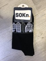 SOKn. trendy sokken "Grachtenpand" maat 35-41  (Ook leuk om kado te geven !)