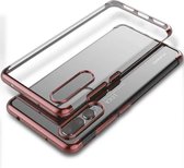 Hoesje CoolSkin Bumper Clear - Telefoonhoesje voor Huawei P20 - Rosé Goud