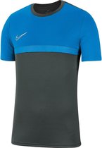 Nike - Dry Academy Pro Training Shirt JR - Voetbalshirt - 140 - 152 - Blauw