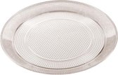 Luxe Taartplateau - Taartschaal - Taartschotel - rond - ø25xh1.4cm