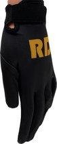 RD Sportswear Development Line gloves Zwart goud BMX MOTO MTB handschoenen Kinderen maat 3