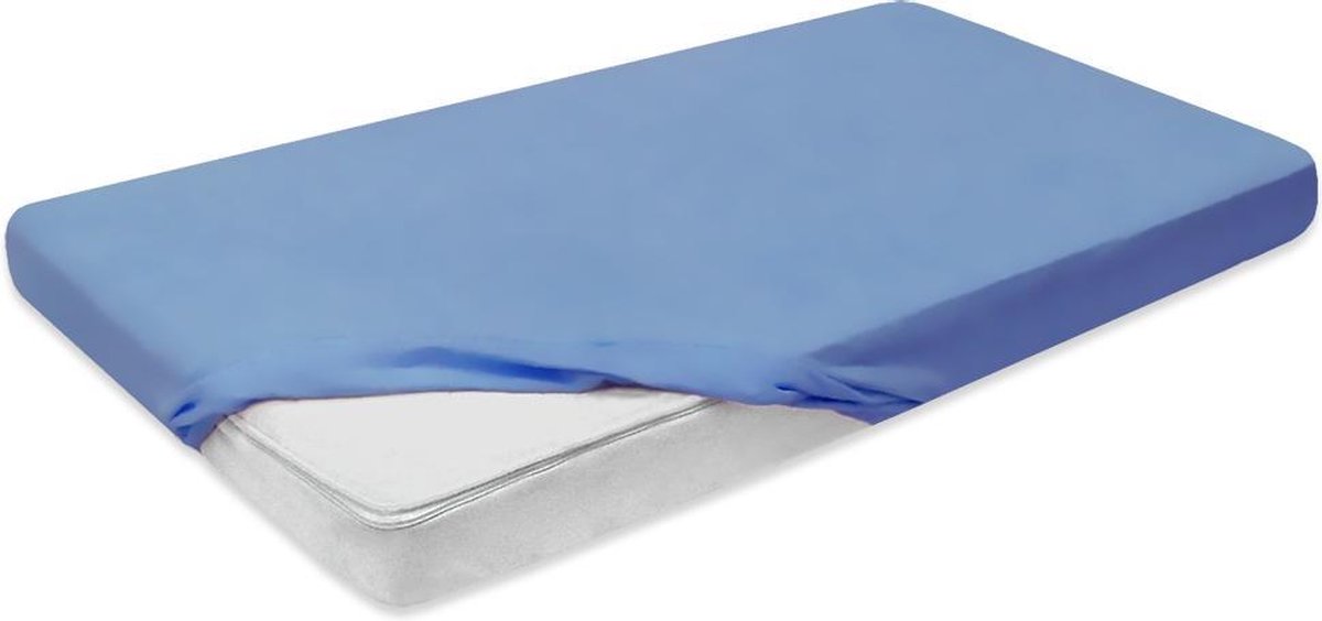 Katoenen Matrashoes met elastische band 110/120x200