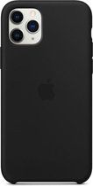 IPhone 11 Pro Max Siliconen Hoesje Zwart - IPhone 11 Pro Max Hoes Cover