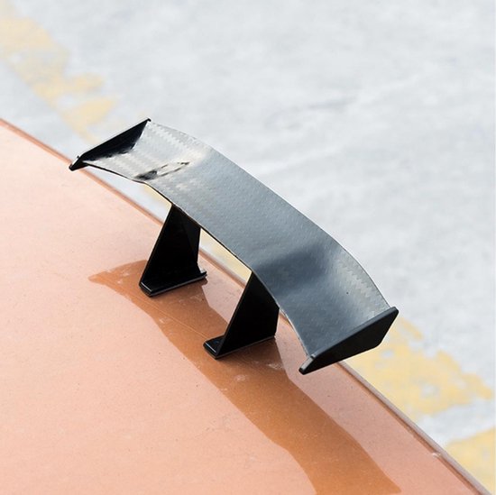 Mini spoiler - Car kit - Carbon fiber look
