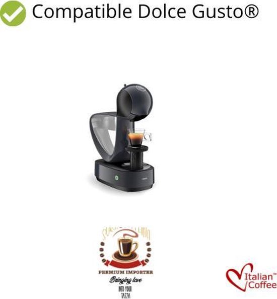 Italian Coffee - Pistaccino Koffie (Cappuccino en Pistache) - 16x stuks - Dolce Gusto compatibel