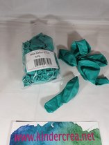 latex ballon Turq. 50 stuks, 27 cm kindercrea