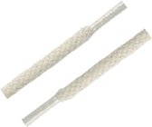 3 mm x 150 cm licht grijs - Rond Cord 100% katoen schoenveter