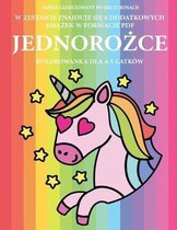 Kolorowanka dla 4-5-latkow (Jednorożce)