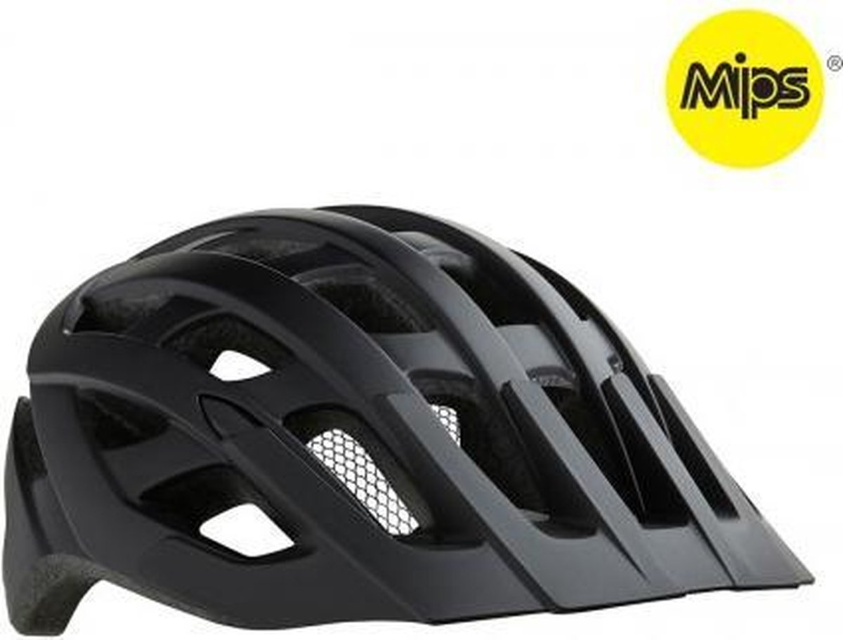 Lazer Fietshelm Roller Mips Unisex Zwart Maat 52-56 Cm