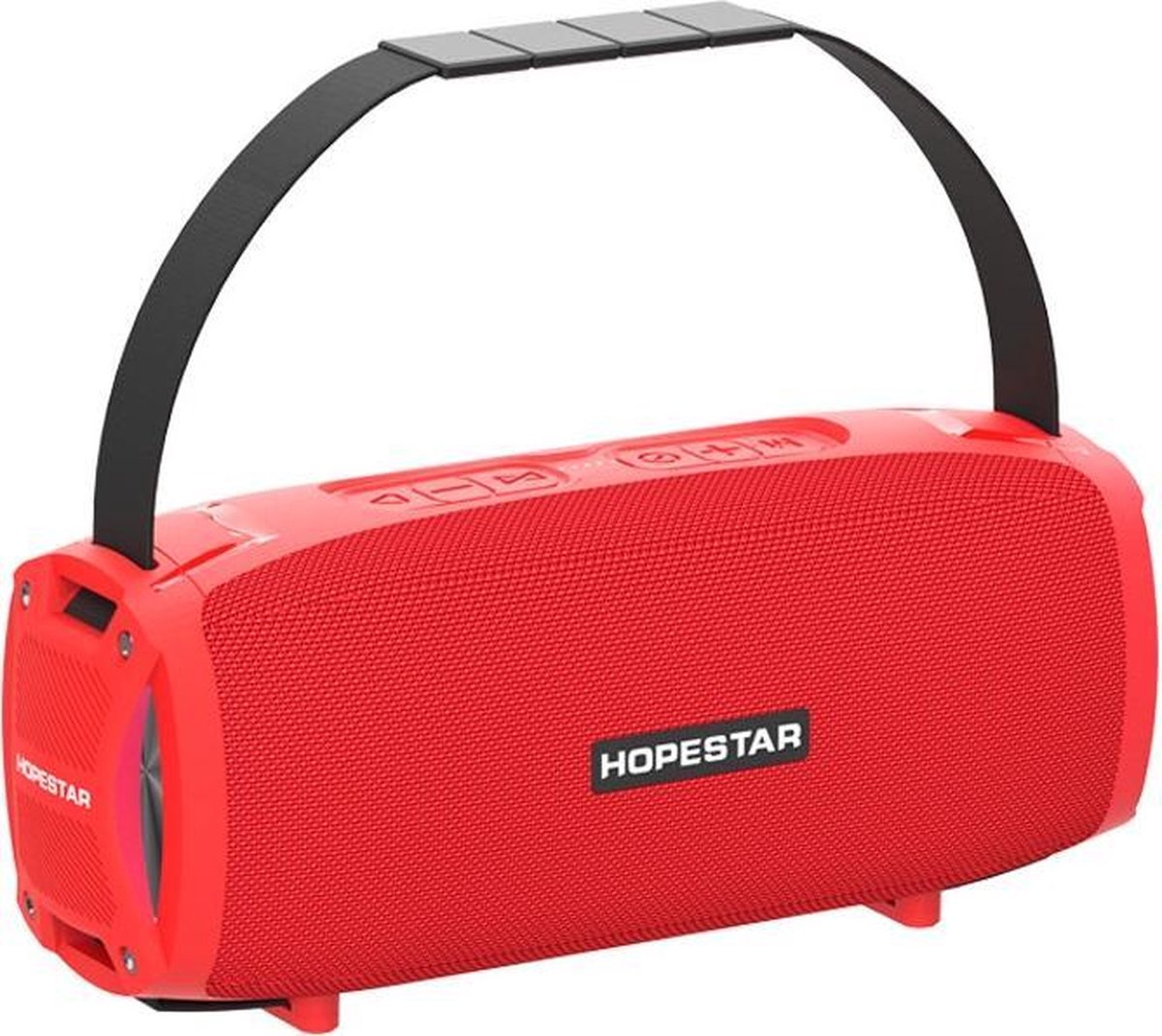 Hopestar H24 Pro Speaker - Draadloos - Met Touw - Rood