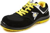 Dunlop - Flying Sword lage Veiligheidssneakers - Veiligheidsschoenen - Werkschoenen sneakers S3  - Zwart/geel - Maat 40