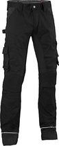 4WORK - Zaragoza werkbroek met stretch - Zwart - Maat 46