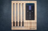 MEATER - Meater Block - 4 probes - Slimme Draadloze Vleesthermometer - Bluetooth - Wifi