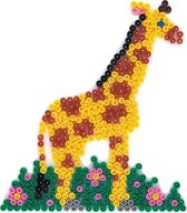 Hama midi GIRAFFE strijkkralen vormpje / figuur / grondplaat voor normale strijkparels (strijkkralenbordje / legbordje dier dierentuin, creatief kralen cadeau voor kinderen!)
